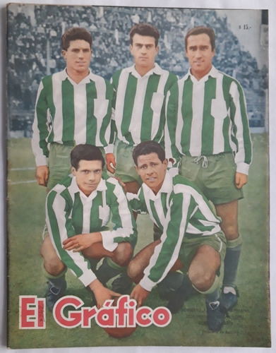 El Gráfico 2242 Tapa Banfield Gimnasia Lp 1962