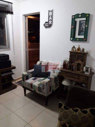 Imagem 9 de 30 de Cobertura Com 3 Dormitórios À Venda, 85 M² Por R$ 380.000,00 - Parque São Vicente - Mauá/sp - Co0739