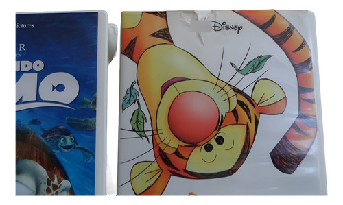 Procurando Nemo E The Tigger Movie - Vhs - Leia O Anúncio! (Usado)