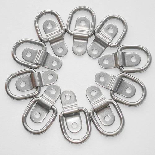 Q 15pcs Anillos En Forma D 1/4 Anclaje Anclaje De Anclaje