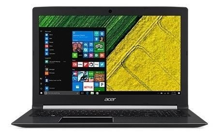 Notebook Aspire 5 A515-51G 15.6" color negro 4GB de Ram - 1TB HDD - Intel Core i7