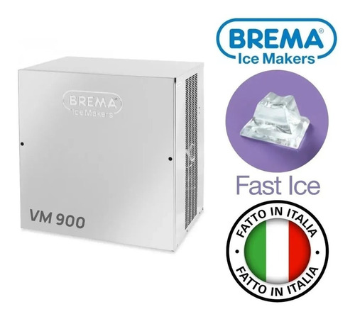 Fabricador De Hielo En Cuadrito Vm900 Brema Italy 
