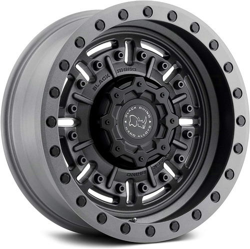 Imagen 1 de 7 de Rines Black Rhino Abrams 17x9.5 5/127 Jeep Jk Jl Gladiator