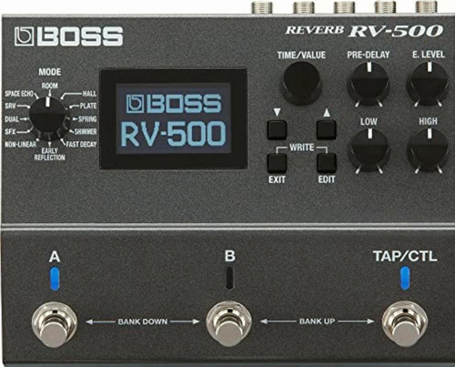 Pedal De Efectos Boss Rv-500 Reverb Potente Y Versátil