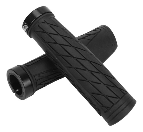 Empuñaduras De Goma Negras Para Manillar Bike Parts, 1 Par