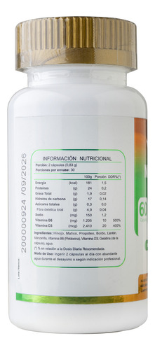New Colon 60 Cápsulas Limpieza De Colon