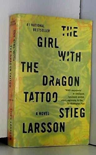 Book : The Girl With The Dragon Tattoo - Larsson, Stieg