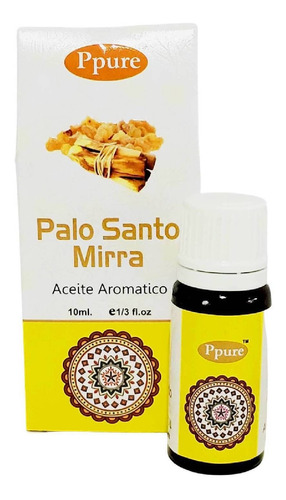 Aceite Aromático Palo Santo Mirra - Ppure