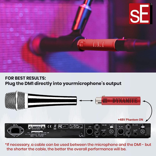 Preamplificador De Micrófono Se Electronics Dm1 Dynamite...