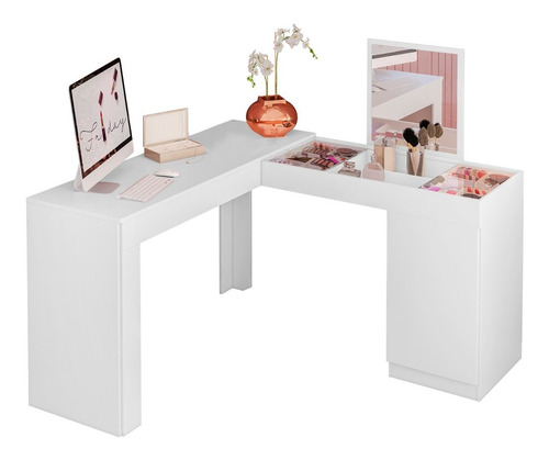 Escritorio Tocador Star Blanco Multimuebles