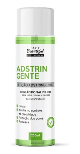 Loción Tónica Facial Astringente Con Ácido Salicílico, 200ml