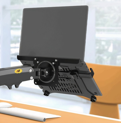 Imagen 4 de 10 de Soporte Para Escritorio Doble Portatil Y Monitor Northbayou