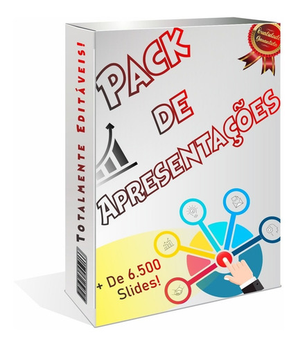 Imagem 2 de 4 de 6.500 Infográficos E Templates Para Power Point Editáveis