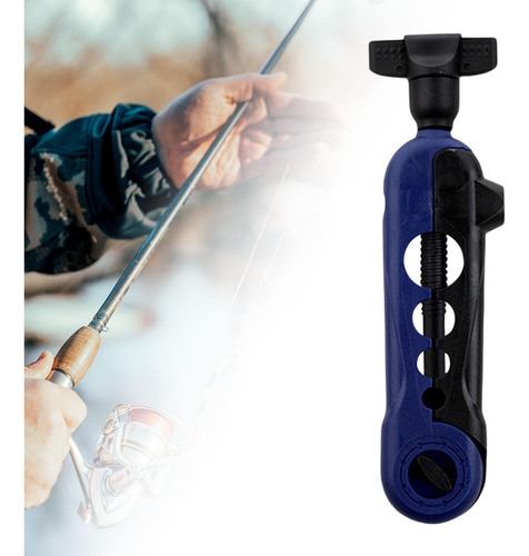3 Carrete De Sedal De Pesca, Bobinadora Estable, Azul Negro