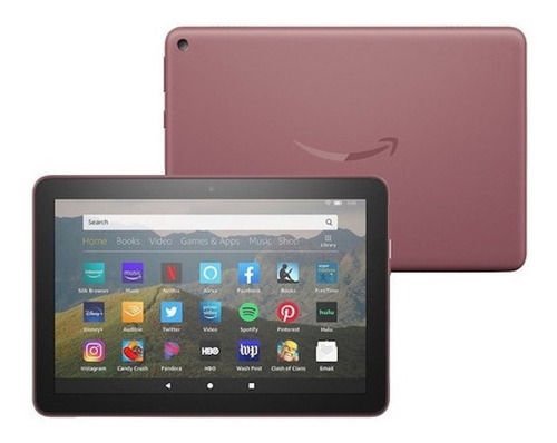Tablet Amazon Fire HD 8 2020 KFONWI 8" 32GB plum y 2GB de memoria RAM