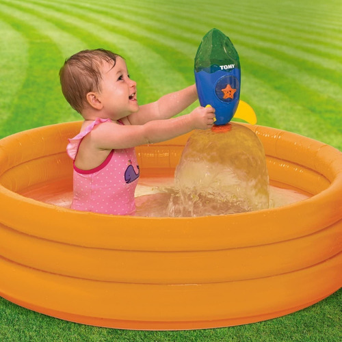 Imagen 5 de 9 de Cohete Espacial Juego Para Baño Bebe Tomy 92118 Educando