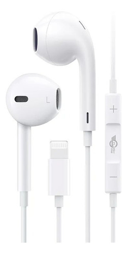 Fone Com Fio Lightning Compatível Com iPhone Tomate Mf-l04