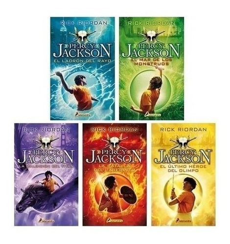 Libro - Pack Percy Jackson Y Los Dioses Del Olimpo