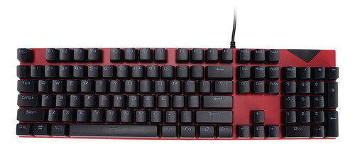 Teclado Mecánico Para Juegos Hot Swap Red De Inyección De Do