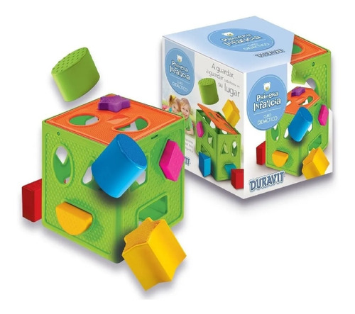  Juego De Encastre Para Bebes Duravit Cubo Didactico