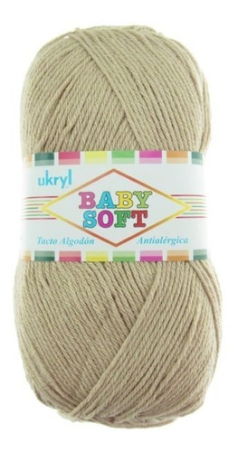 Pack 10 Lana Ukryl Baby Soft 100 Grs Para Tejer Ropa De Bebe