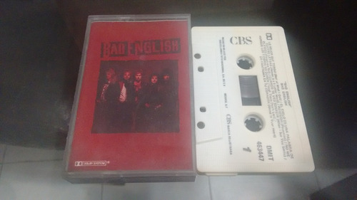 Cassette Bad English Homonimo En Formato Cassette