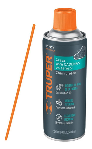 Lubricante De Cadenas En Aerosol 400 Ml, Truper