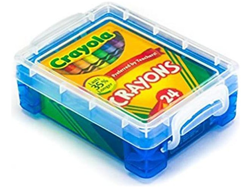 Crayola Crayons 24 Unidades Con Caja De Crayón De Plástico