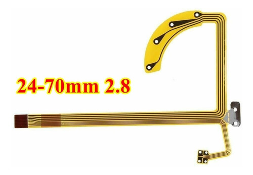 Imagem 2 de 2 de Cabo Flex Flat Canon 24-70mm 2.8 Diafragma 2x Confira Outros