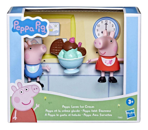 Figuras Georgie E Peppa Pig Ama Sorvetes - Hasbro