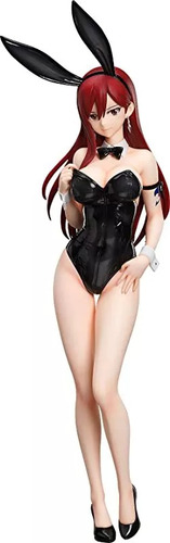 Fairy Tail - Erza Scarlet Barefoot Bunny Ver. Figura De Plástico A Escala