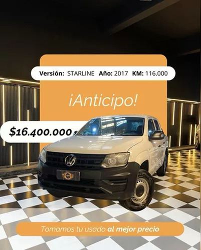 Volkswagen Amarok 2.0 Cd Tdi 140cv 4x2 Startline