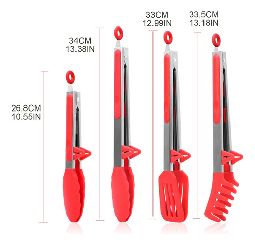 (gn-a2)food Tongs Barbecue Salad Grill Serving Tongs Stainle