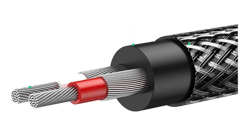 Cable Nylon Durable 3.5mm Rca Stereo - 2m - Mp3 Pc Hifi Pc