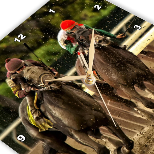 3drose Dpp__2 Dos Caballos Y Jinetes Que Corren A La Línea D