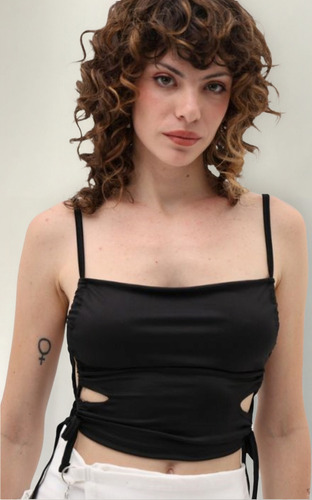 Top Tiras Para Salir Lycra Zuko Mujer Naif