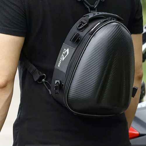 Imagen 5 de 8 de Bolso De Cola Moto Rígido Pequeño Cucyma | Motoholic