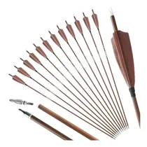 Comprar Zshjgjr Flechas De Carbono De Tiro Con Arco De 31 Pulgadas 3