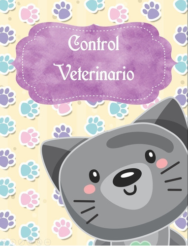 Pack 5 Libretas Control Veterinario Mascotas / Editables Ppt