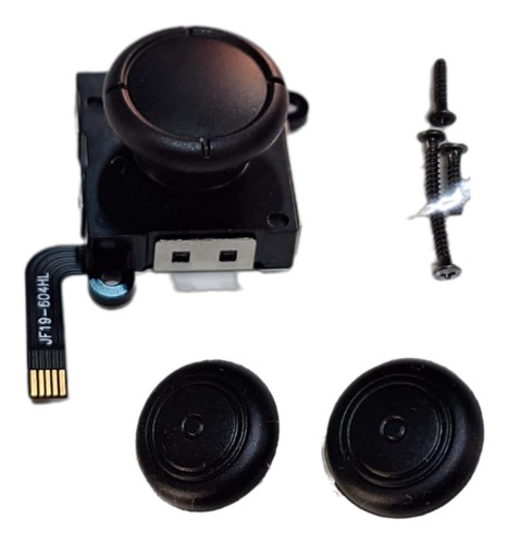 1x Joystick Magnético + Tornillos + Gomas Para Joycon Switch