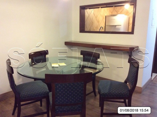 Imagem 4 de 15 de Flat No Itaim Bibi 2 Dorms 75m² - Sf5267