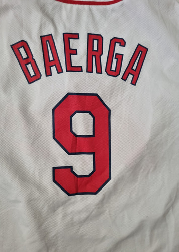 Jersey Indios Cleveland Mlb Oficial Carlos Baerga Xl (Usado)