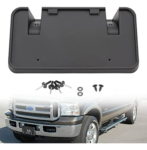 Haka Tough Front License Plate Frame Ford F250