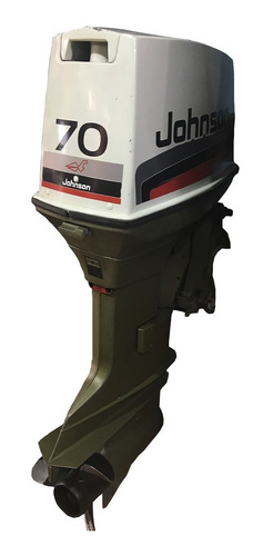 Imagen 2 de 5 de Motor Fuera De Borda Johnson 70 Hp 2t Pata Larga Usado
