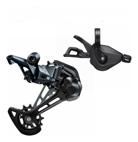 Kit Grupo Shimano Slx M7100 Câmbio E Trocador 12v