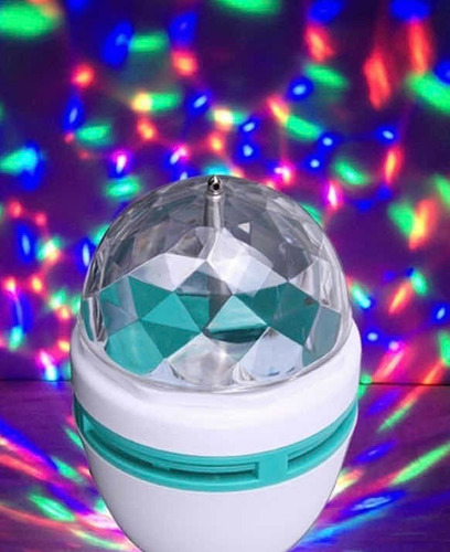 Tira Led Rgb 5 Mts Más Lámpara Giratoria