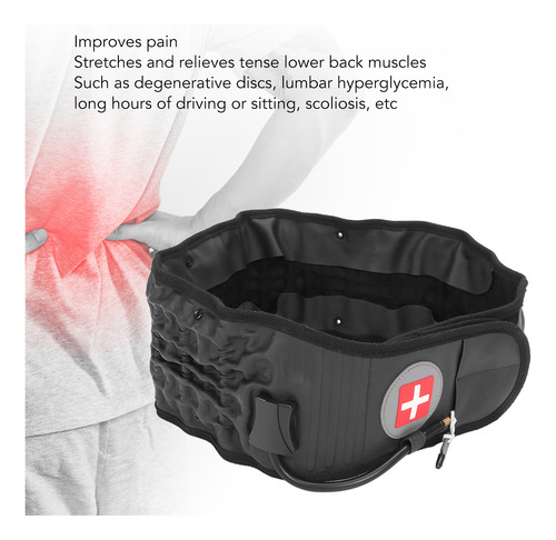 Cinturón De Descompresión De Espalda, Soporte Lumbar Para Do