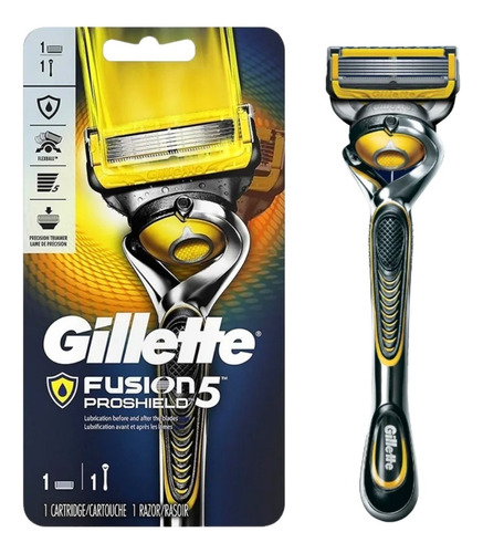 Gillette Fusion5 Proshield Doble Lubricacion Orig Cincinnati