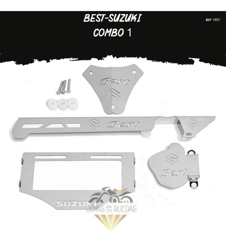 Kit Combo 1 Partes Lujo Moto Best-suzuki