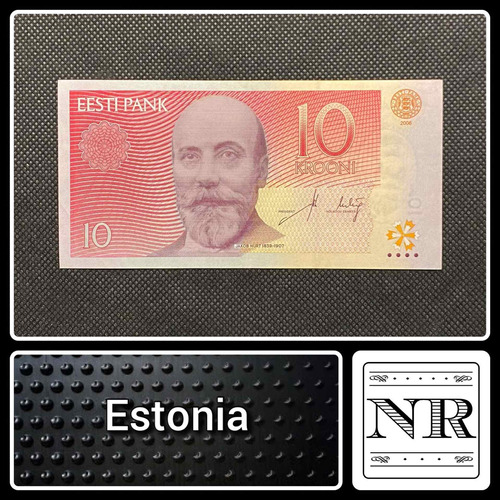 Estonia - 10 Krooni - Año 1994 - P #86 - Europa